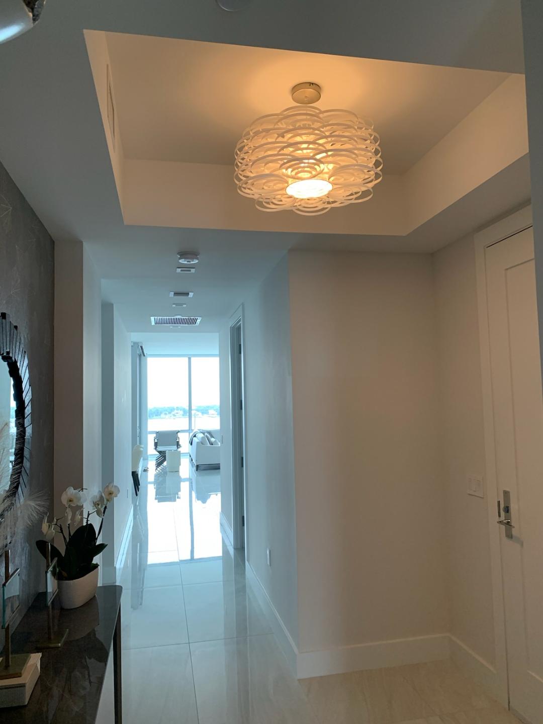 Flower Shape Custom Light Fixture | Boston, MA